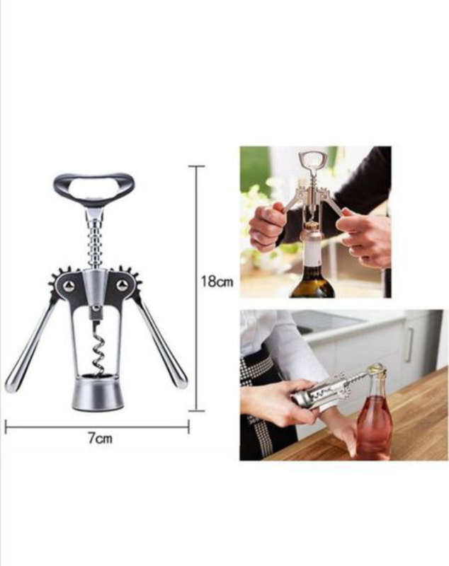 BURRAAQ TRANDING/ WINE STEEL BOTTLE OPENER