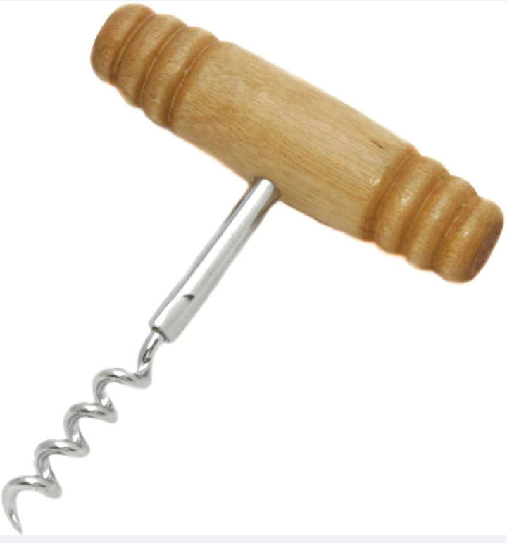 BURRAAQ TRANDING/ WOODEN HANDLE WINE OPENER