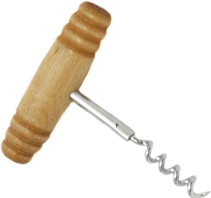 BURRAAQ TRANDING/ WOODEN HANDLE WINE OPENER