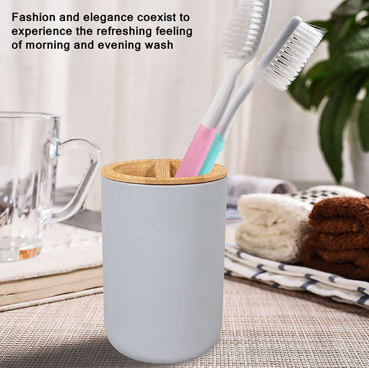 BURRAAQ TRANDING/ 6 PIECE PLASTIC GIFT BATHROOM SET