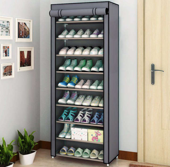BURRAAQ TRANDING/ SHELF SHOES CABINET STORAGE ORGANISER