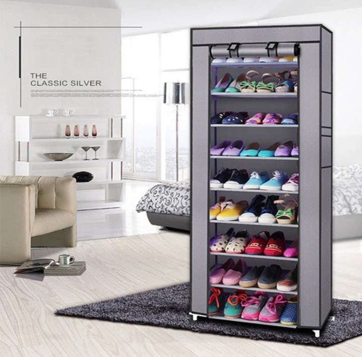 BURRAAQ TRANDING/ SHELF SHOES CABINET STORAGE ORGANISER