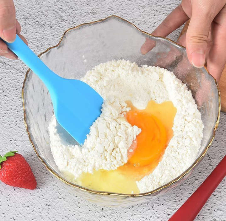 BURRAAQ TRANDING / SET OF 3 CREATIVE COOKING SILICONE SPATULA
