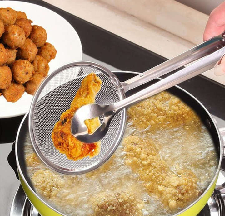 BURRAAQ TRANDING/ STRAINER STAINLESS STEEL SPOON