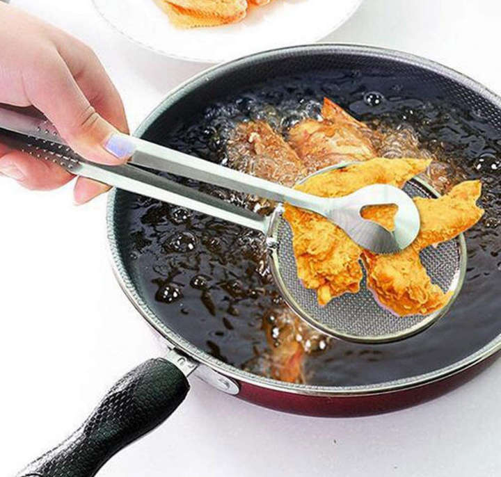 BURRAAQ TRANDING/ STRAINER STAINLESS STEEL SPOON
