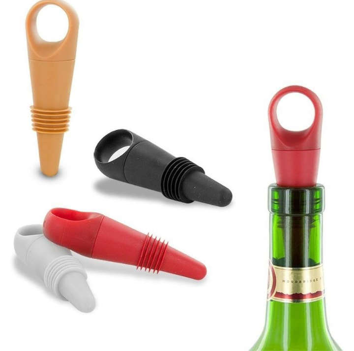 BURRAAQ TRANDING/ SILICONE WHINE BOTTLE STOPPER