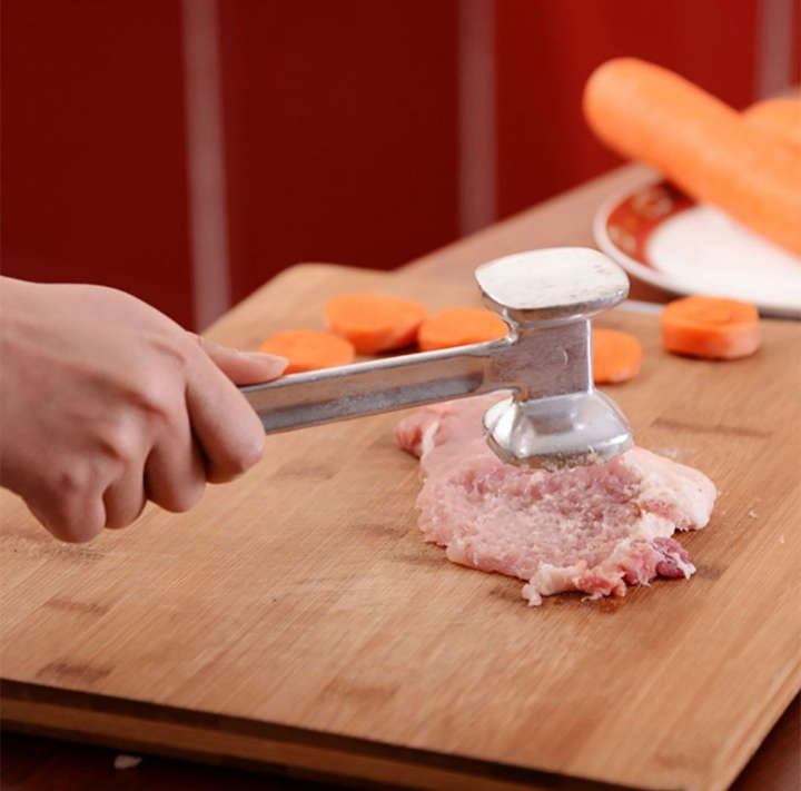 BURRAAQ TRANDING/ MEAT TENDERIZER HAMMER METAL MALLET