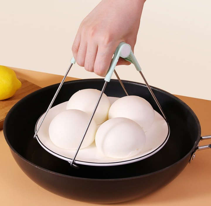 BURRAAQ TRANDING / STAINLESS STEEL HOT DISH PLATE BOWL CLIP