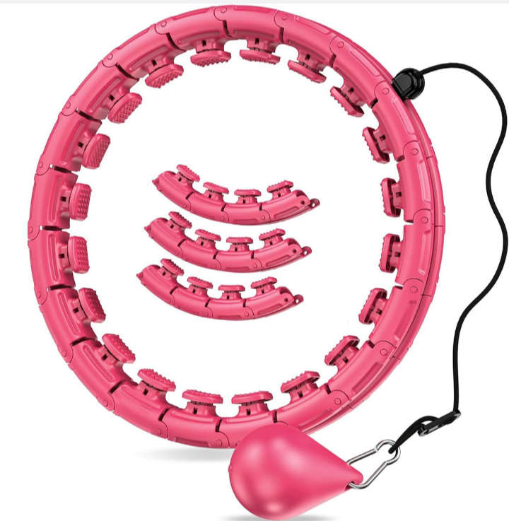 BURRAAQ TRANDING/ WORKOUT HOOP WAIST EXERCISE ADULT WEIGHT