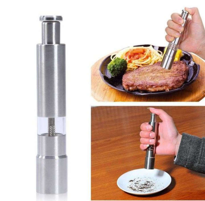 BURRAAQ TRANDING / STAINLESS STEEL PEPPER GRINDER MULLER