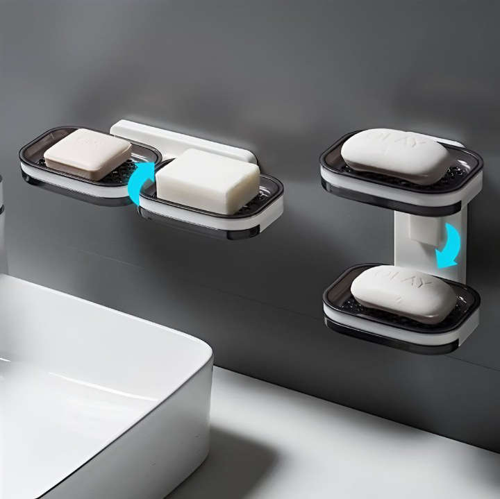 BURRAAQ TRANDING/ MODERN AND SLEEK WALL MOUNTED SOAP BOX