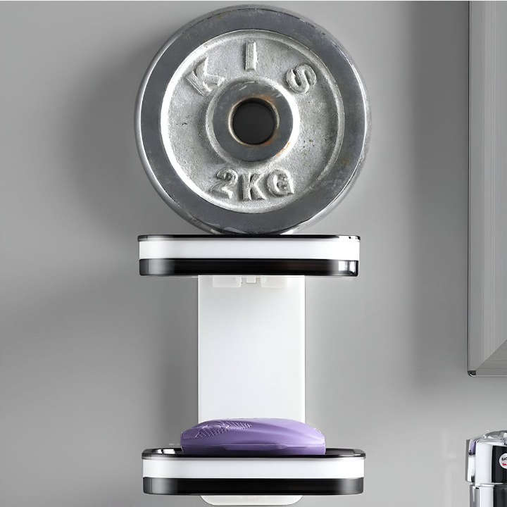 BURRAAQ TRANDING/ MODERN AND SLEEK WALL MOUNTED SOAP BOX