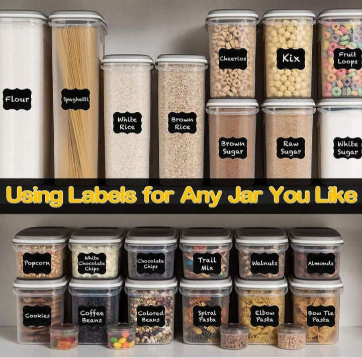 BURRAAQ TRANDING/ 1 ROLL REUSABLE & WATERPROOF CHALKBOARD LABEL