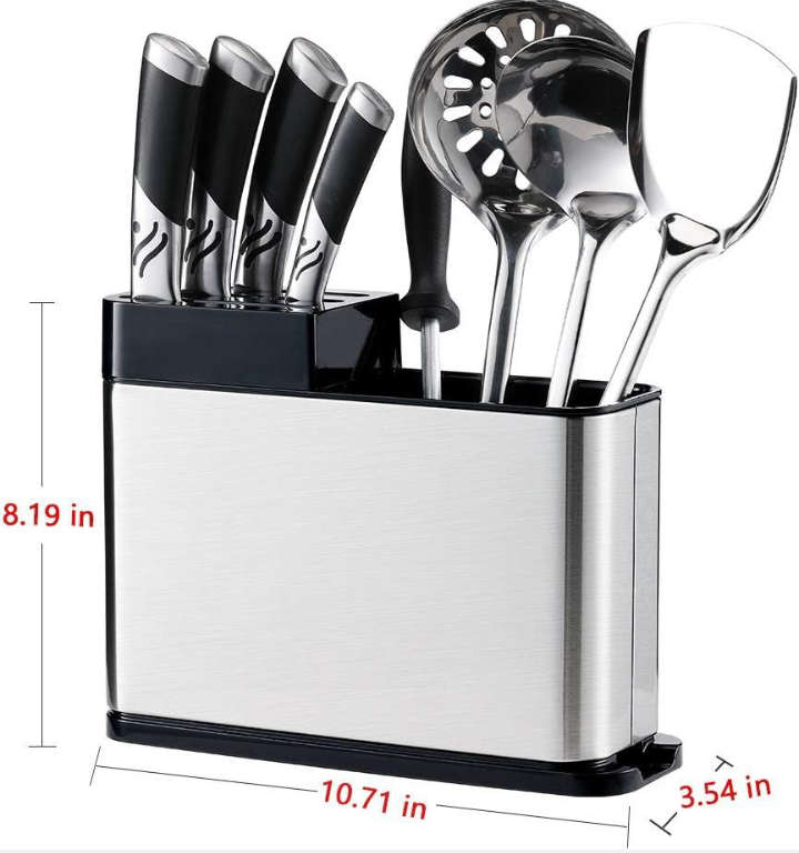 BURRAAQ TRANDING/ MULTIFUNCTIONAL KNIFE SPOON HOLDER FOR KITCHEN