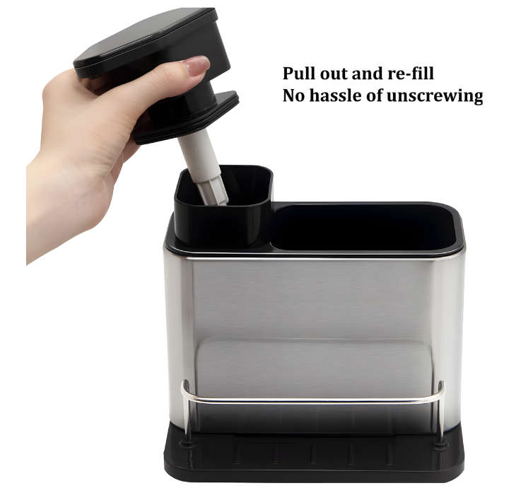 BURRAAQ TRANDING/ HOUSE HOLD UTENSIL HOLDER SOAP DISPENSER