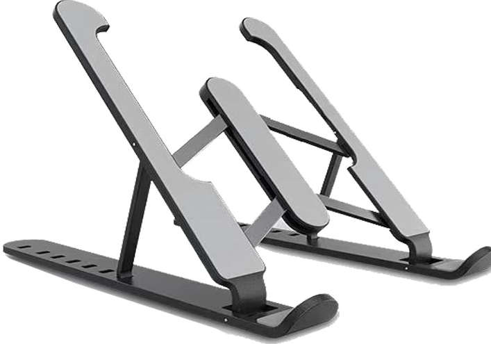 BURRAAQ TRANDING/ CELLTIME X STAND 2 ADJUSTABLE PLASTIC FOLDABLE COOL PORTABLE LAPTOP STAND