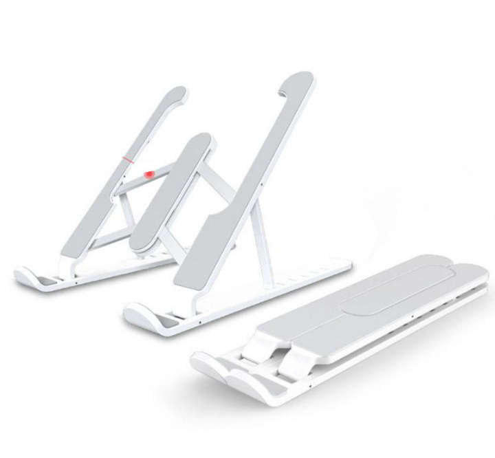 BURRAAQ TRANDING/ CELLTIME X STAND 2 ADJUSTABLE PLASTIC FOLDABLE COOL PORTABLE LAPTOP STAND