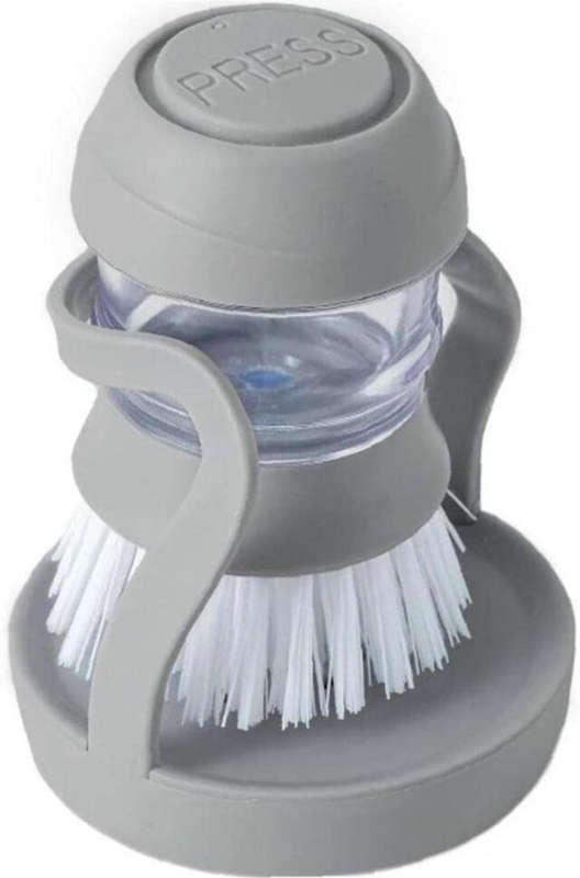 BURRAAQ TRANDING/ SOAP DISPENSER CLEANING POT BRUSH WITH HOLDER