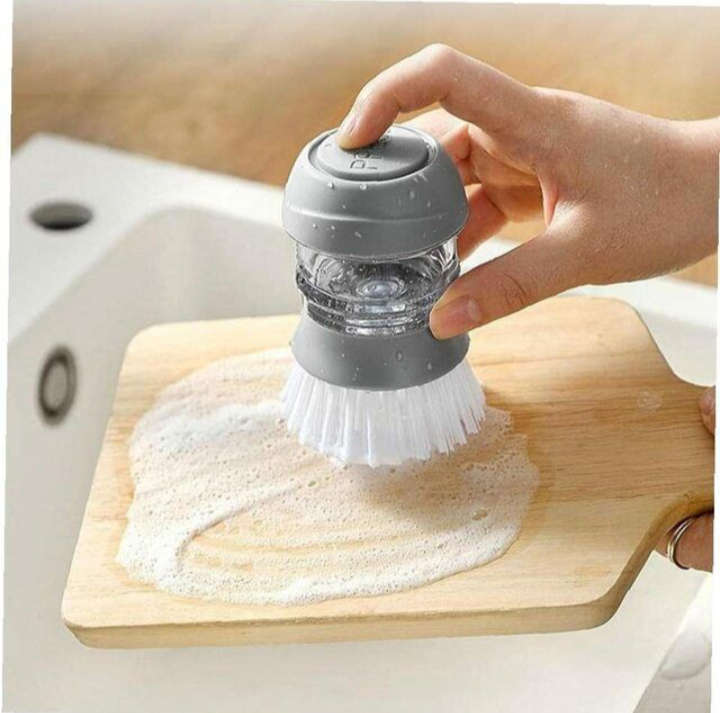 BURRAAQ TRANDING/ SOAP DISPENSER CLEANING POT BRUSH WITH HOLDER