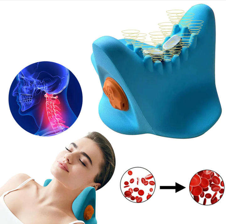 BURRAAQ TRANDING / NEW EMS ELECTROTHERAPY HEATING CERVICAL SPINE PILLOW