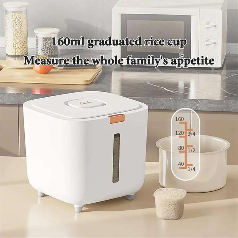 10KG Storage Kitchen Container Storage Box With Lid (Color : 10kg-20 catties)*