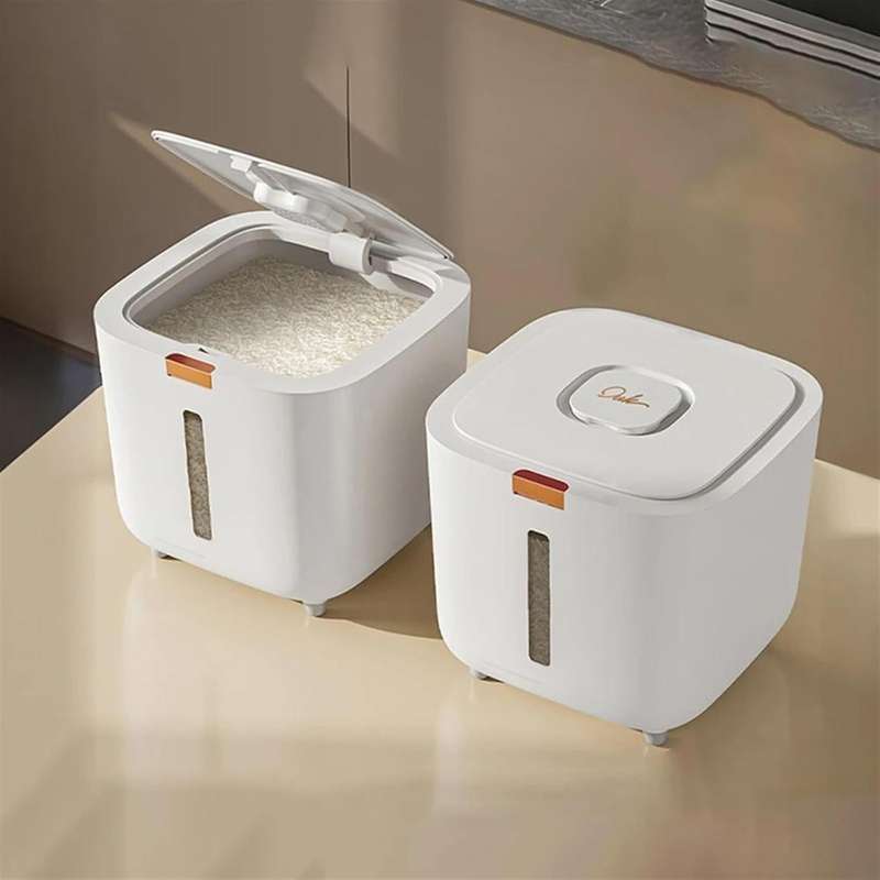 10KG Storage Kitchen Container Storage Box With Lid (Color : 10kg-20 catties)*