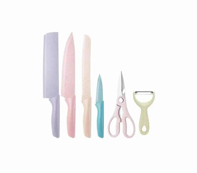 6pc Stainless Steel Kitchen Knife Set