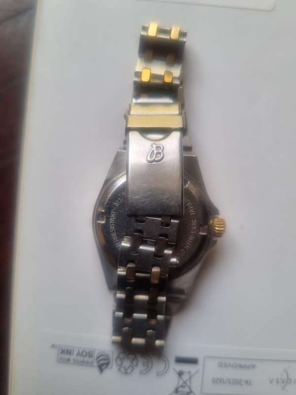 Breitling Genève Tabarly Quartz  Two-Tone, Compass Bezel