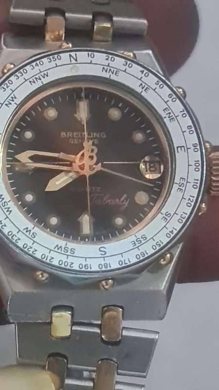Breitling Genève Tabarly Quartz  Two-Tone, Compass Bezel