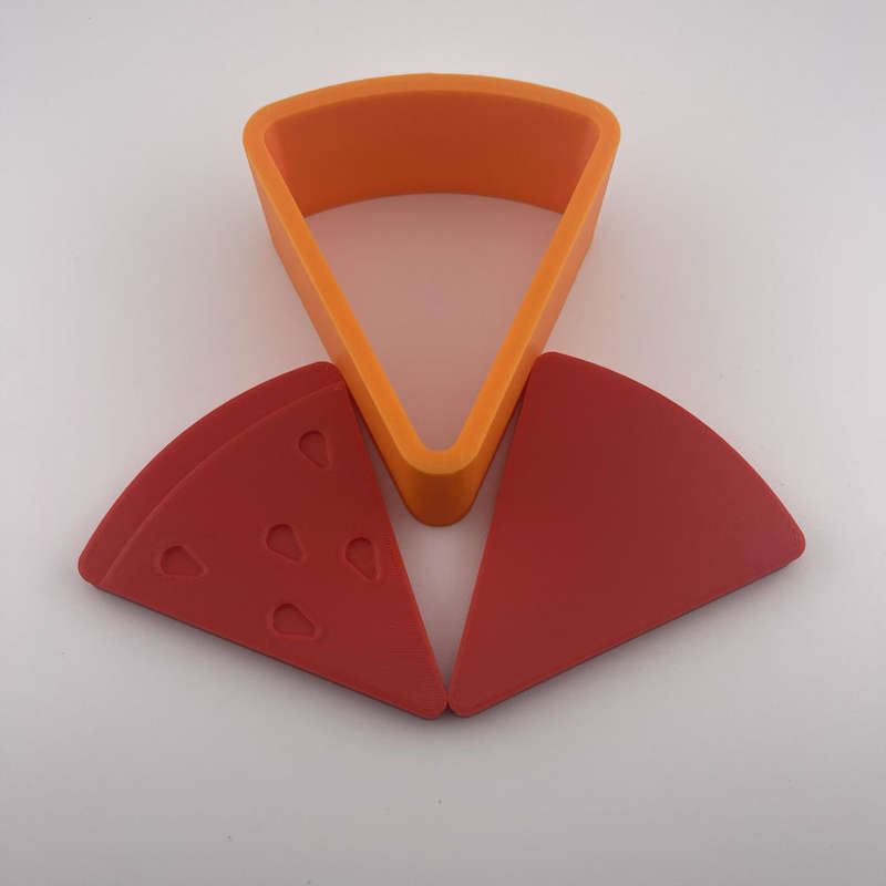 Watermelon Slice 2 Bath Bomb Mould