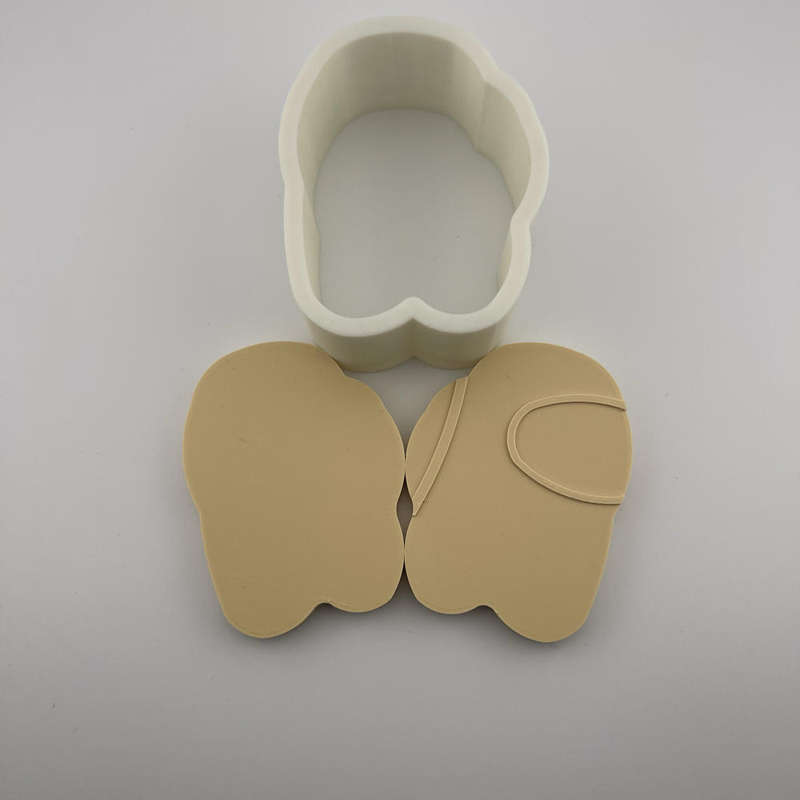 2D Among Us Bath Bomb Mould