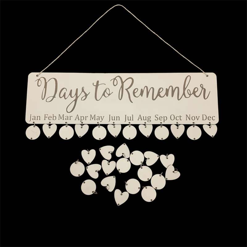 Days To Remember Wall Hanging