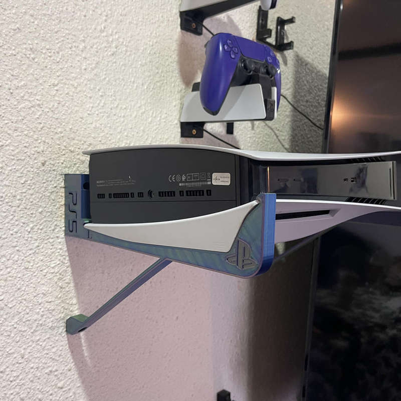 PS5 Disc Edition Console Horizontal Wall Brackets