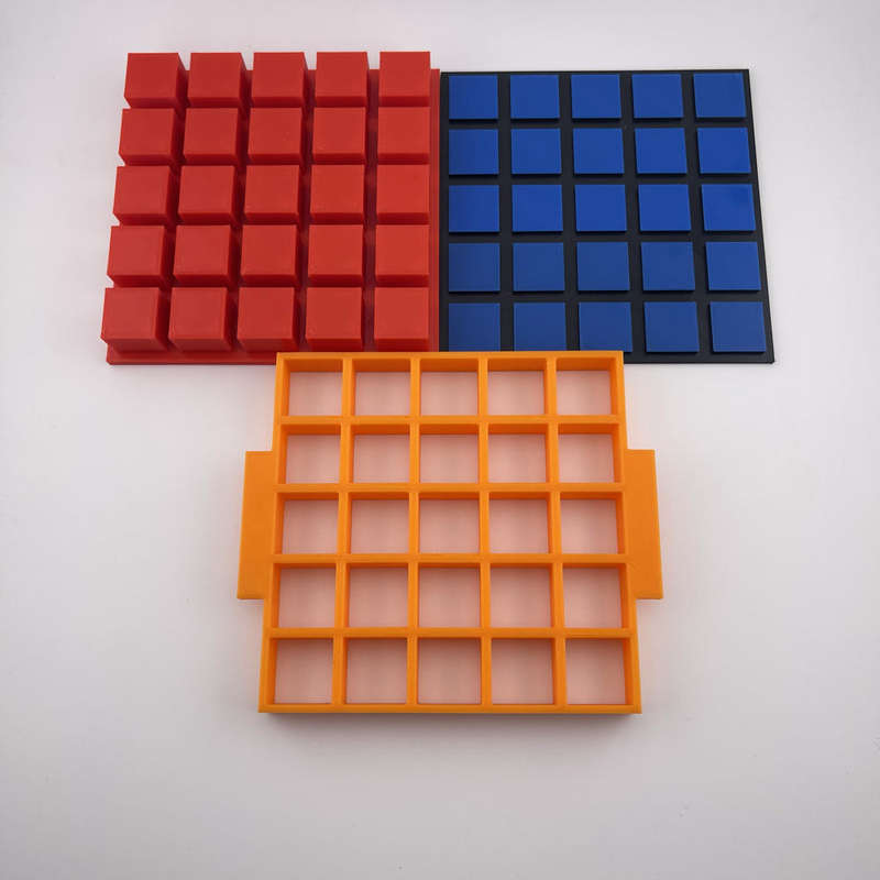 20mm Square Embed Multipress Mould