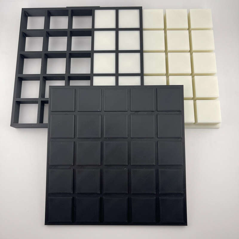 30mm Square Embed Multipress Mould