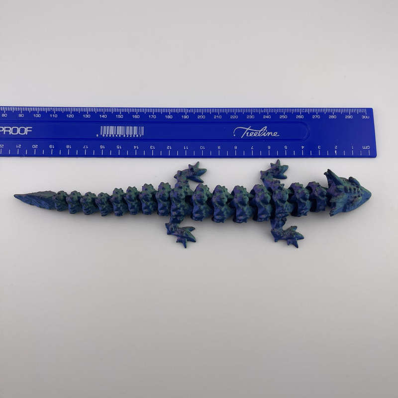 Articulated Dragon Toy Tri-Colour