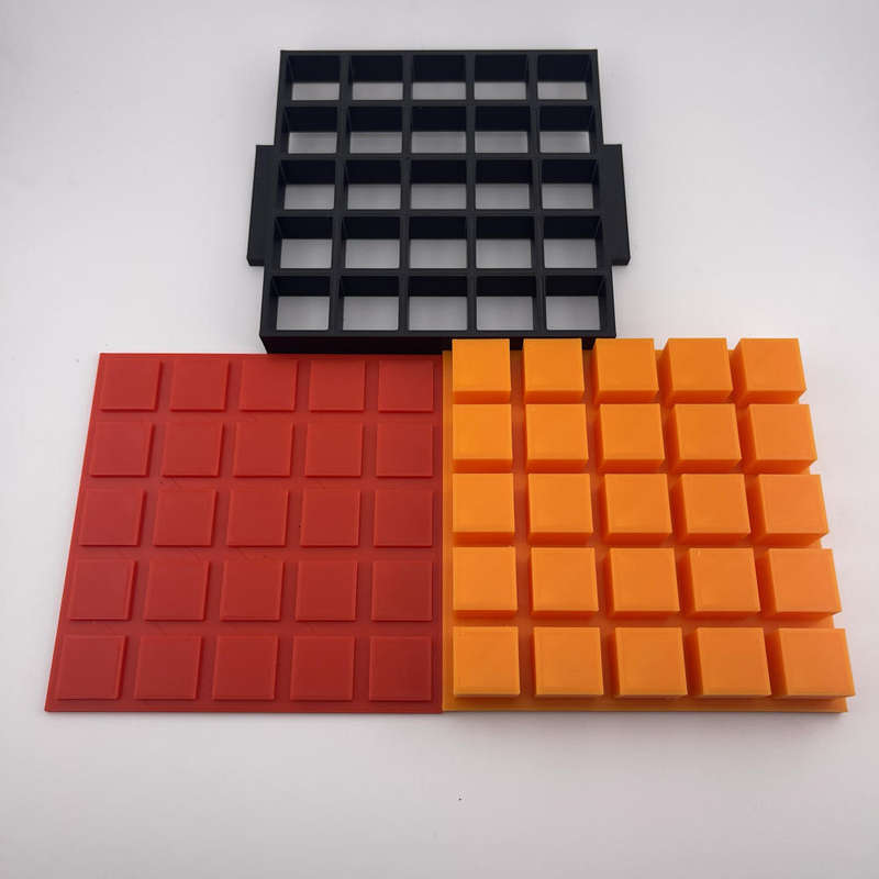 20mm Square Embed Multipress Mould