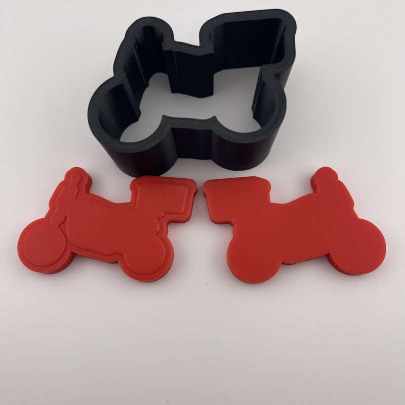60 60 Scooter Bath Bomb Mould