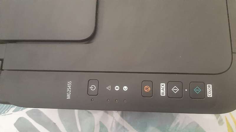 1 printer Hp  & 1 printer Canon