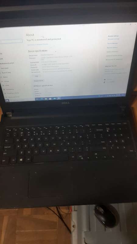 DELL laptop intel core i5-7200u cpu @2.50ghz  2.70