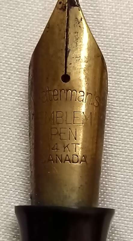 WATERMAN'S ANTIQUE FOUNTAIN PEN.