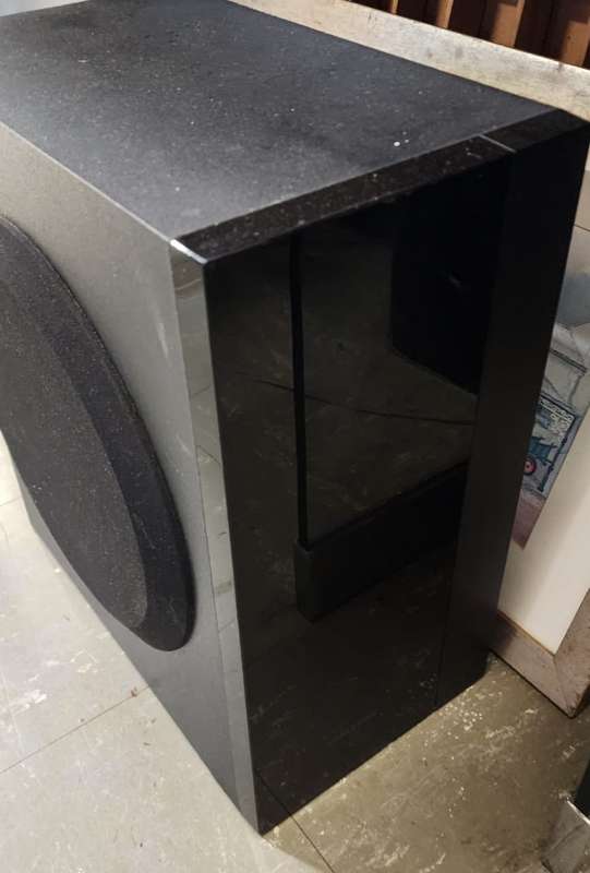 SAMSUNG BLUE RAY COMPLETE SYSTEM WITH PS-DW1 SUBWOOFER 5.1 SURROUND.