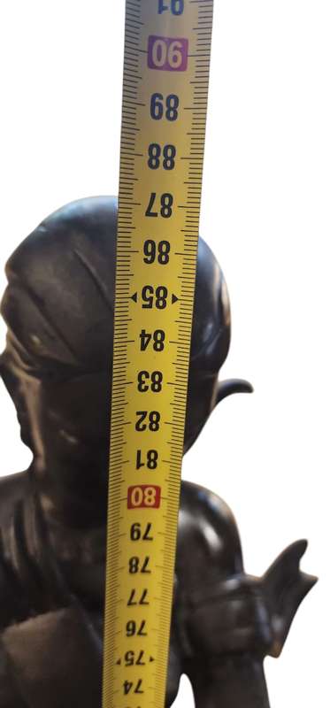 WHISTLE LADY BRONZE SCULPTURE.INVESTMENT ONE OF A KIND PIECE.