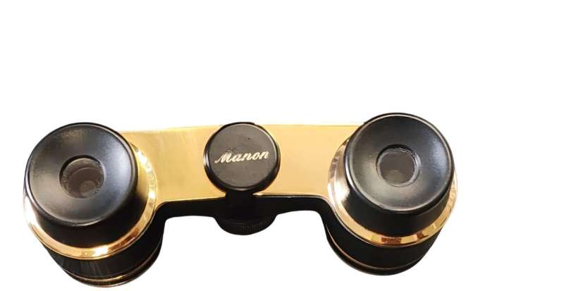 MANON ESCHENBACH GERMANY 3x OPERA BINOCULARS.