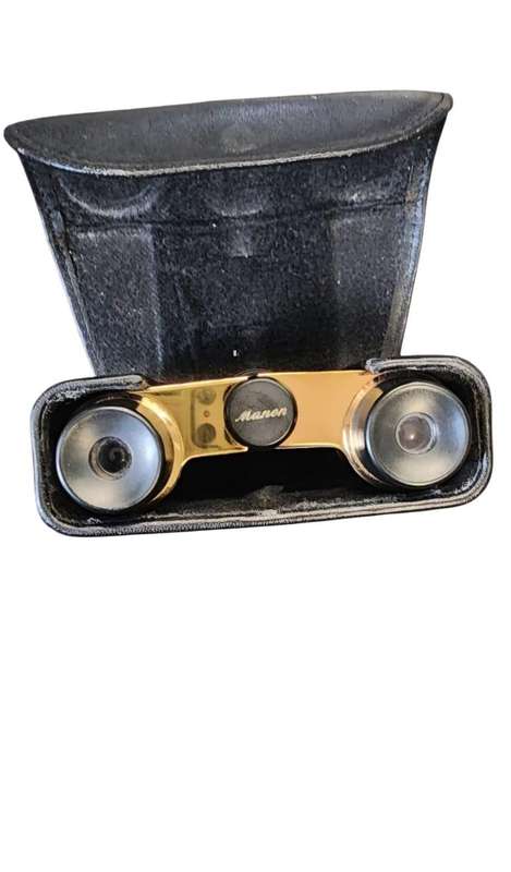 MANON ESCHENBACH GERMANY 3x OPERA BINOCULARS.