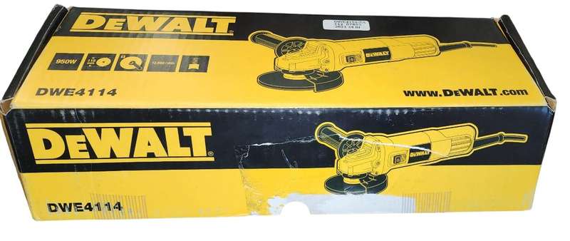 DeWALT DWE4114 n 12000/min 950W NEW GRINDER.