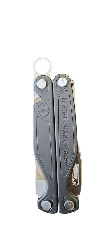 LEATHERMAN CHARGE + WITH BELT CLIP ,LANYARD RING AND SHEATH.
