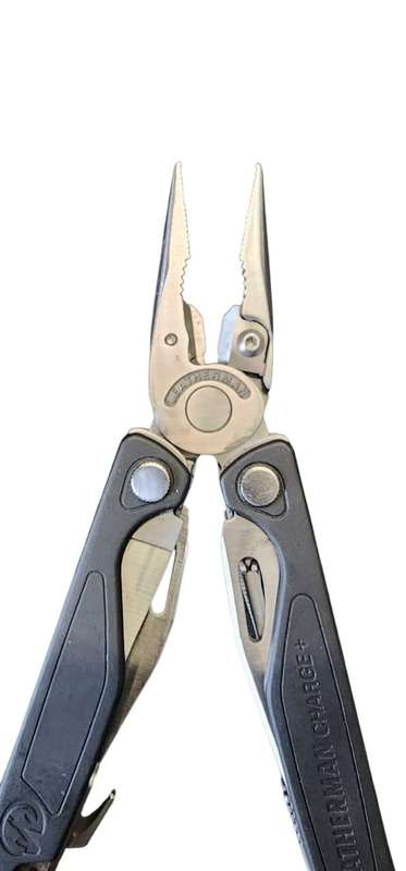 LEATHERMAN CHARGE + WITH BELT CLIP ,LANYARD RING AND SHEATH.