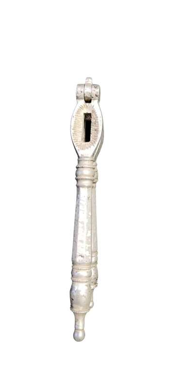 ANTIQUE NUTT CRACKER .SILVER-PLATED