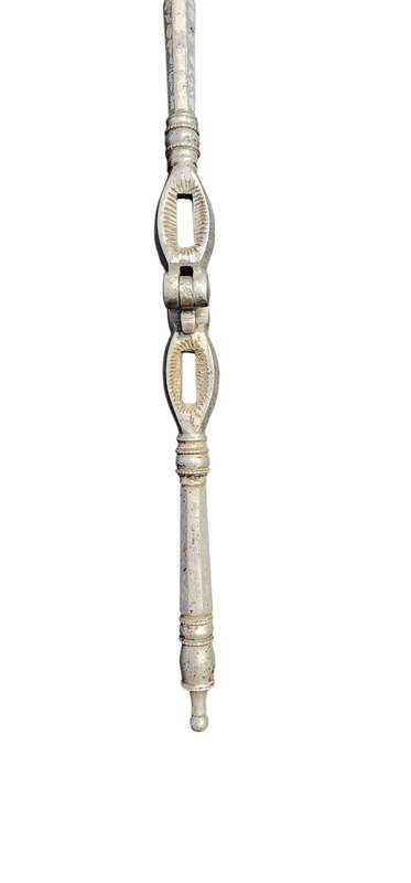 ANTIQUE NUTT CRACKER .SILVER-PLATED
